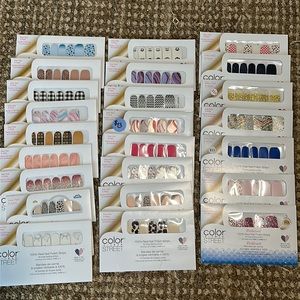 Lot of 24 colorstreet nail strips